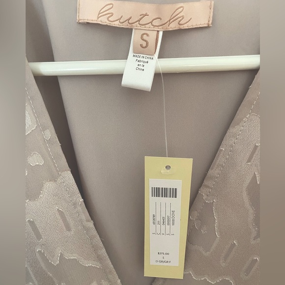 Grey Biscayne Ruffle Wrap Dress from BHLDN | Size S - Picture 3 of 9